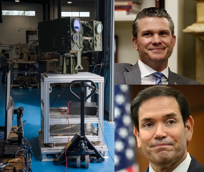 JUST IN - Pentagon considers deploying powerful anti-drone laser system near Hegseth’s and Rubio’s residences at Fort Lesley J. McNair military base in D.C.Read here: 