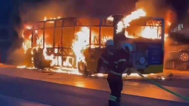 Several dead after bus catches fire in town in western Switzerland