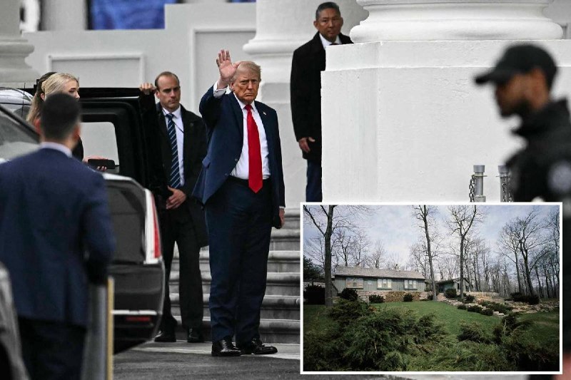Trump to make rare trip to Camp David as Iran tensions rise over US strikes