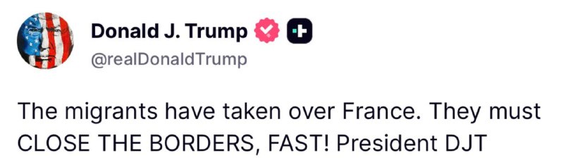 NEW - Trump: 