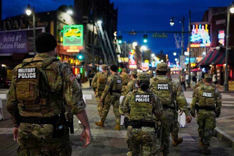 National Guard members on patrol in Memphis fatally shoot man during pursuit