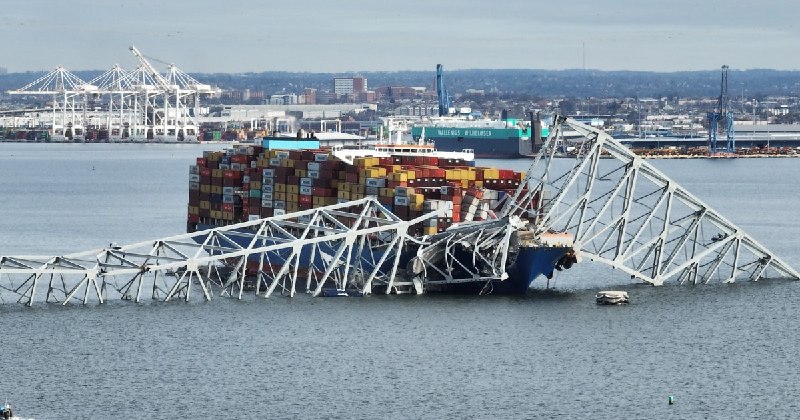 Ship operators involved in Baltimore bridge collapse charged with misconduct and obstruction