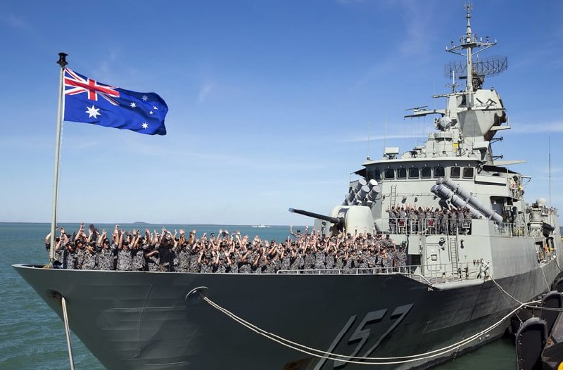 JUST IN - Australia says it is not considering joining the U.S. naval blockade of the Hormuz Strait, 