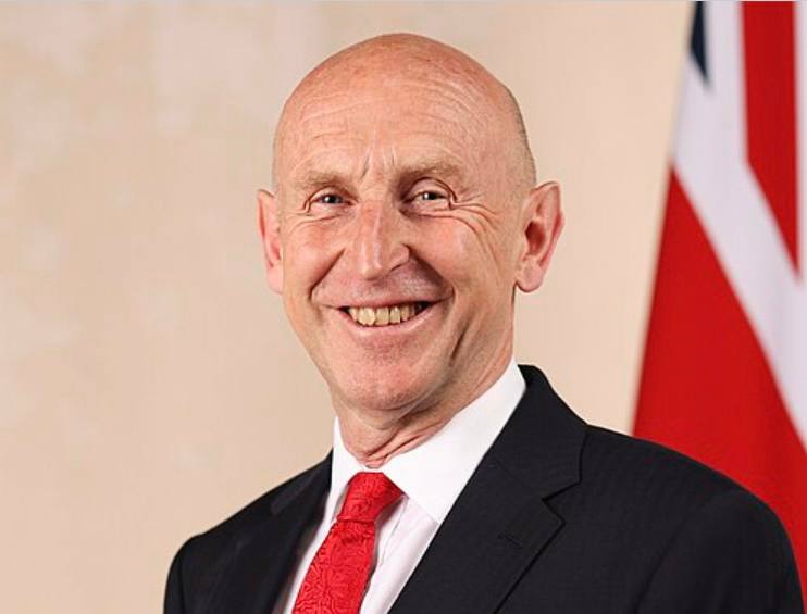 JUST IN - UK Defense Secretary, John Healey, resigns.Source: 