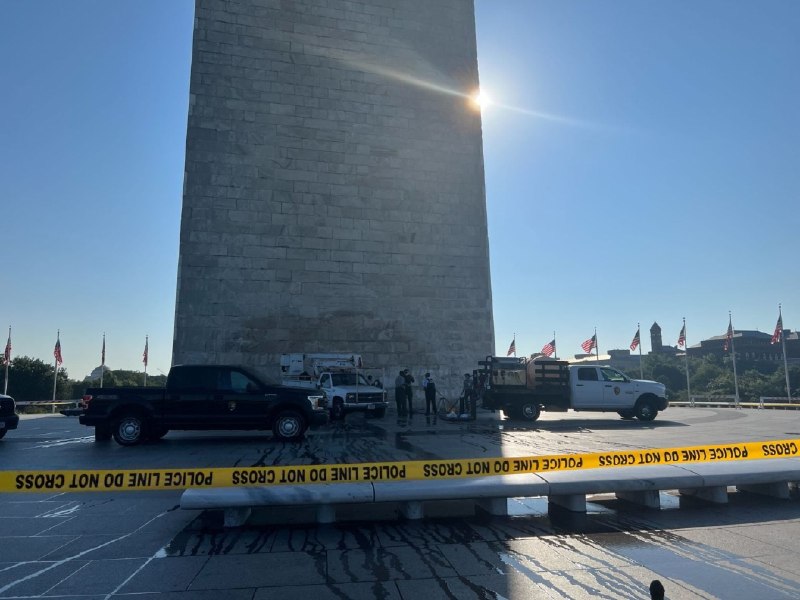 Person shot by law enforcement near Washington Monument, Secret Service says