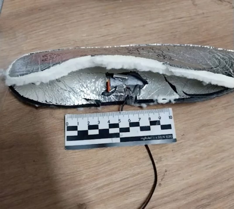 Russia seizes 'booby trapped boot insoles' aimed to explode Russian soldiers
