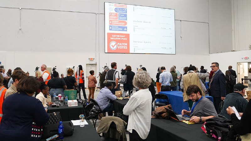 FBI agents raid election hub in Fulton County, Georgia