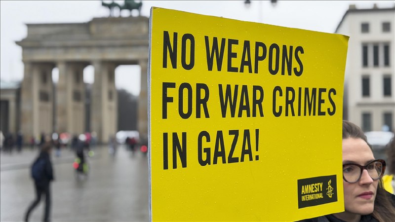 Amnesty calls for blocking German-owned ship carrying arms components bound for Israel