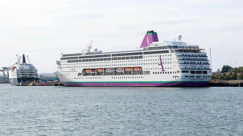 More than 1,000 passengers held on cruise ship
