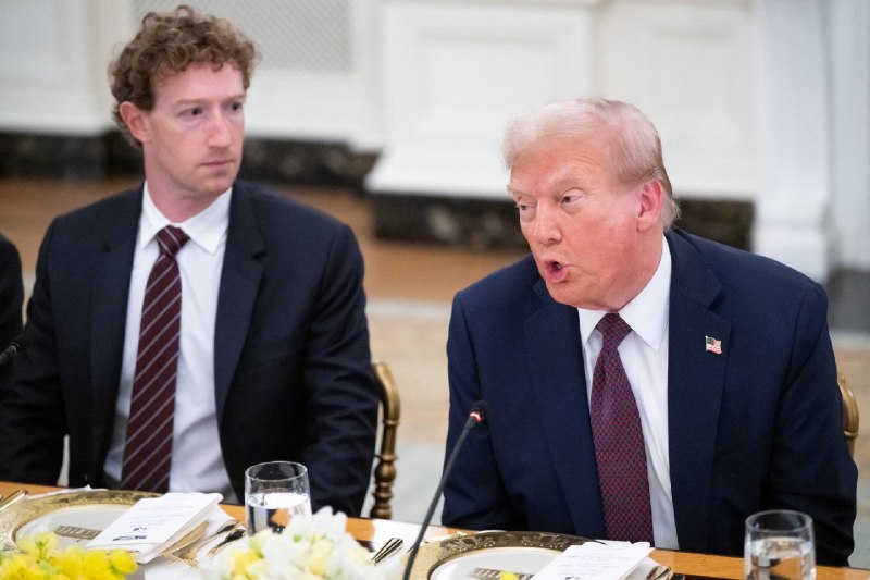 Trump to name Mark Zuckerberg, Larry Ellison and Jensen Huang to tech panel