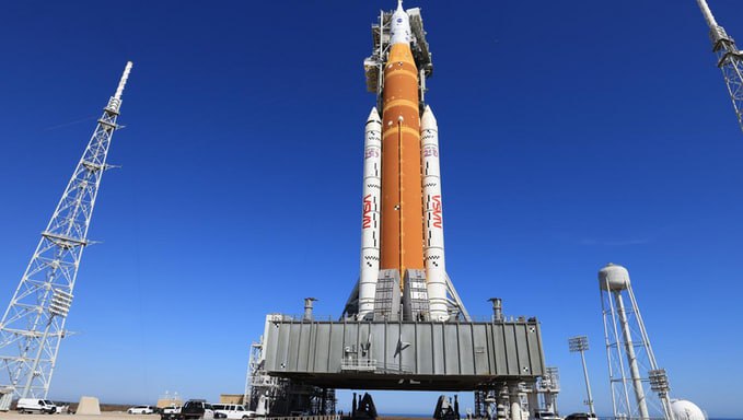 JUST IN - NASA's Artemis II mission, which will send four astronauts into orbit around the Moon, has been delayed again and rescheduled to early April due to technical issues. NASA has been working on the Artemis II mission since 2019, at a cost of more than $50 billion.@disclosetv