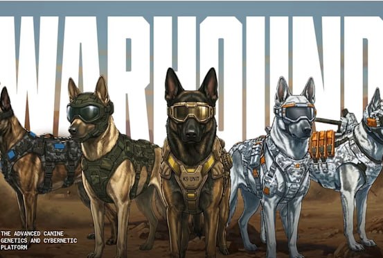 NEW - Warhound, founded by Anduril’s co-founder Palmer Luckey and software entrepreneur Ben Lamm, “will produce genetically enhanced working dogs and equip them with advanced technology to ensure they have battlefield situational awareness.