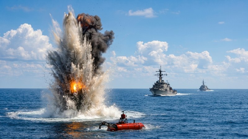 Iran unable to find mines in Strait of Hormuz, US says