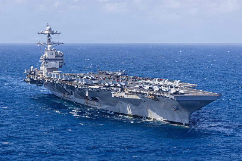Carrier USS Gerald R. Ford suffers fire, at least 2 sailors injured