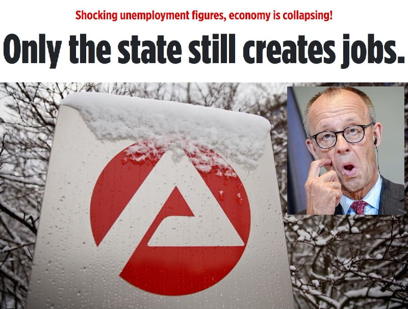 NEW - Germany's unemployment rate has hit a 12-year high as the country's economy 