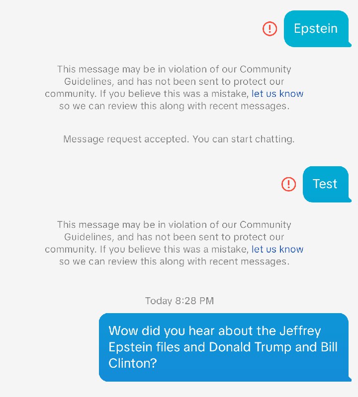 TikTok investigating why some users can't write 'Epstein' in messages
