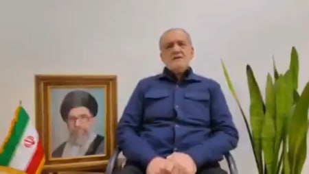 JUST IN - Iran's president, Masoud Pezeshkian, says U.S. demand for Iran's unconditional surrender is a 