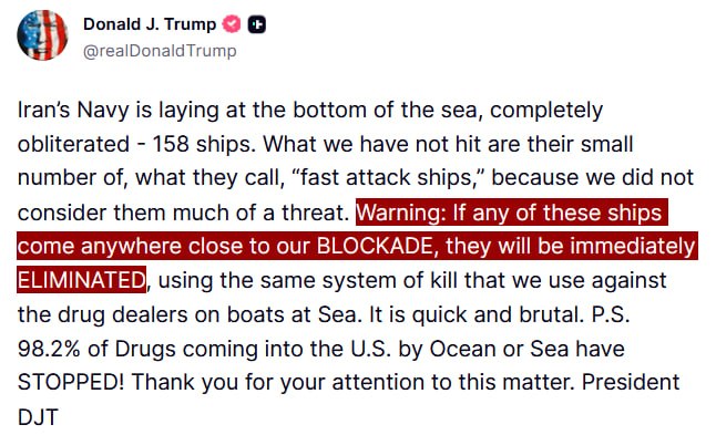 JUST IN - Trump warns Iran that if any of their 