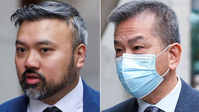 JUST IN - 2 men found guilty of spying for China in UK, one man was a former Border Force officer and both were 