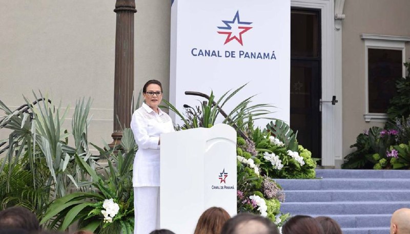 NEW - Panama Canal appoints its first woman administrator, Ilya Espino de Marott, who will manage the waterway for a 7 year term, until 2033.@disclosetv