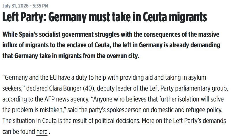 NEW - Germany's far-left party 