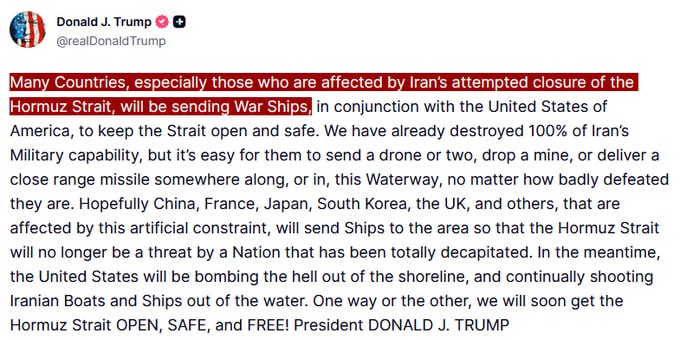 JUST IN - Trump claims that 