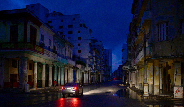 Cuban officials report an island-wide blackout as country struggles with energy crisis