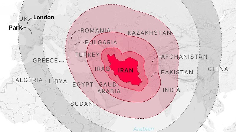 Fears Iran missiles could hit Europe as Diego Garcia attacked