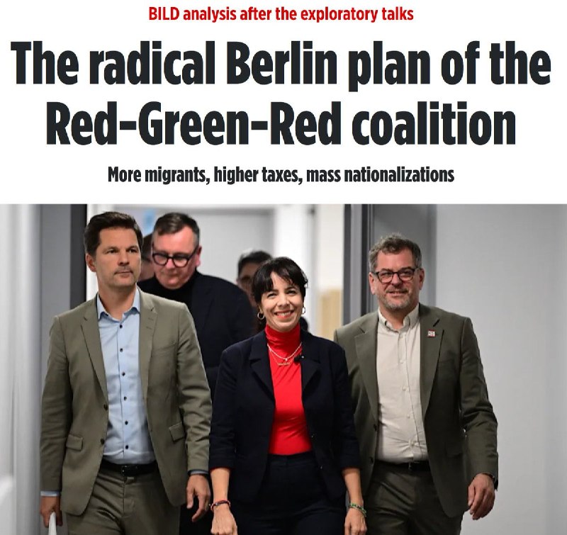 NEW - Following their election victory in Berlin, the far-left 