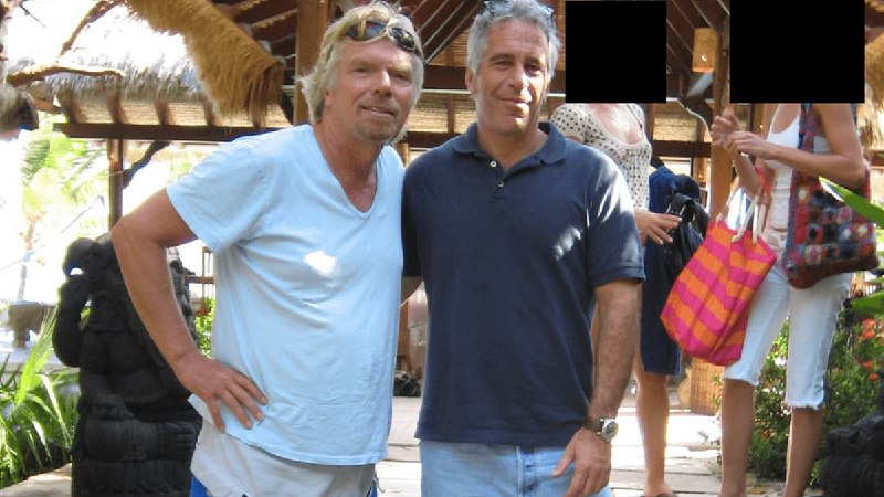 Branson told Epstein to 'bring his harem' the next time they met